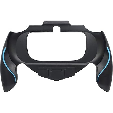 OSTENT Durable Joypad Bracket Holder Case Hand Grip Handle Compatible for Sony PSV PS Vita Color Blue