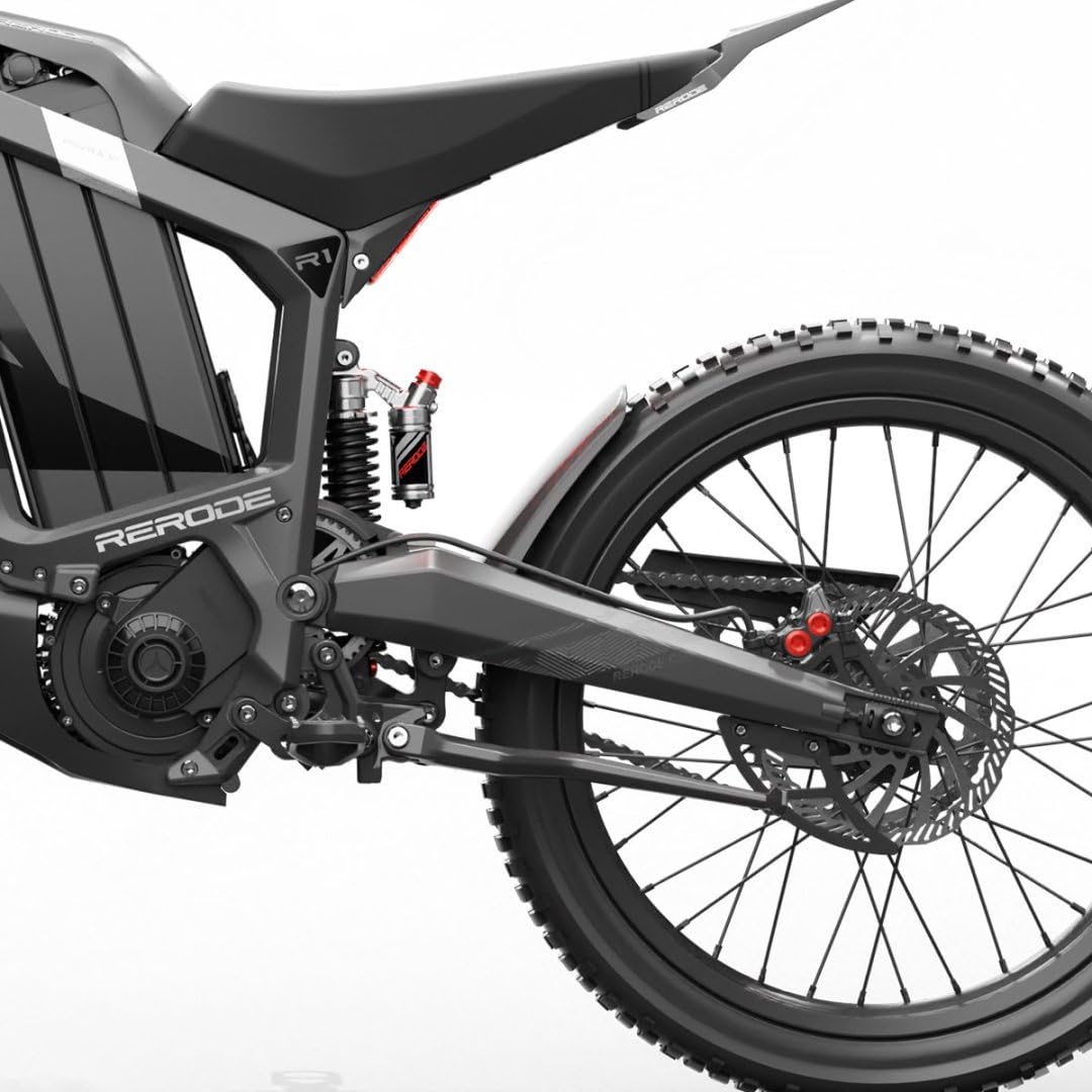 HEZZO Electric Dirt Bike for Adults, 8000W Peak Power 19” Tires, 52.8MPH Max Speed, 74.6 Miles Range, 330N-M Torque, Electric Motorcycle with Dual Brake System/Full Suspension, Off-Road Adventure
