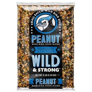 Small Batch Wild & Strong Powerful Songbird Peanut Wildlife Food 5 lb