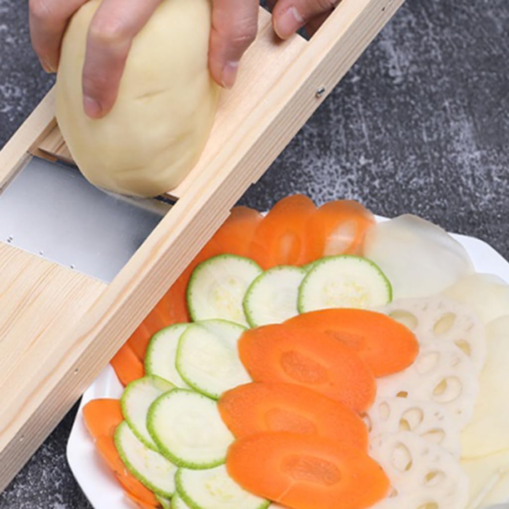 Wood Hand/Slicer for Cheese Cabbage Ergonomic Design