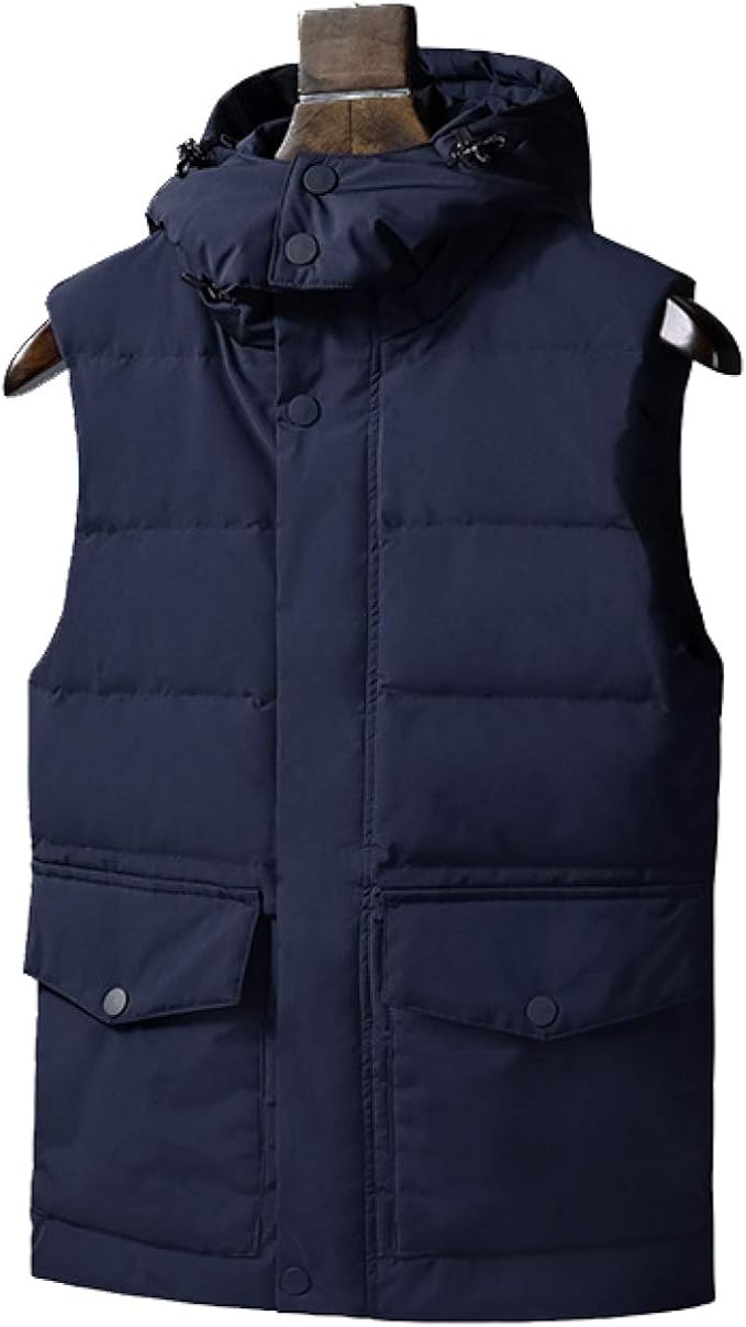 Gilet Imbottito Uomo Leggero - Antivento, Per Golf, Corsa, Escursionismo - Foto 13