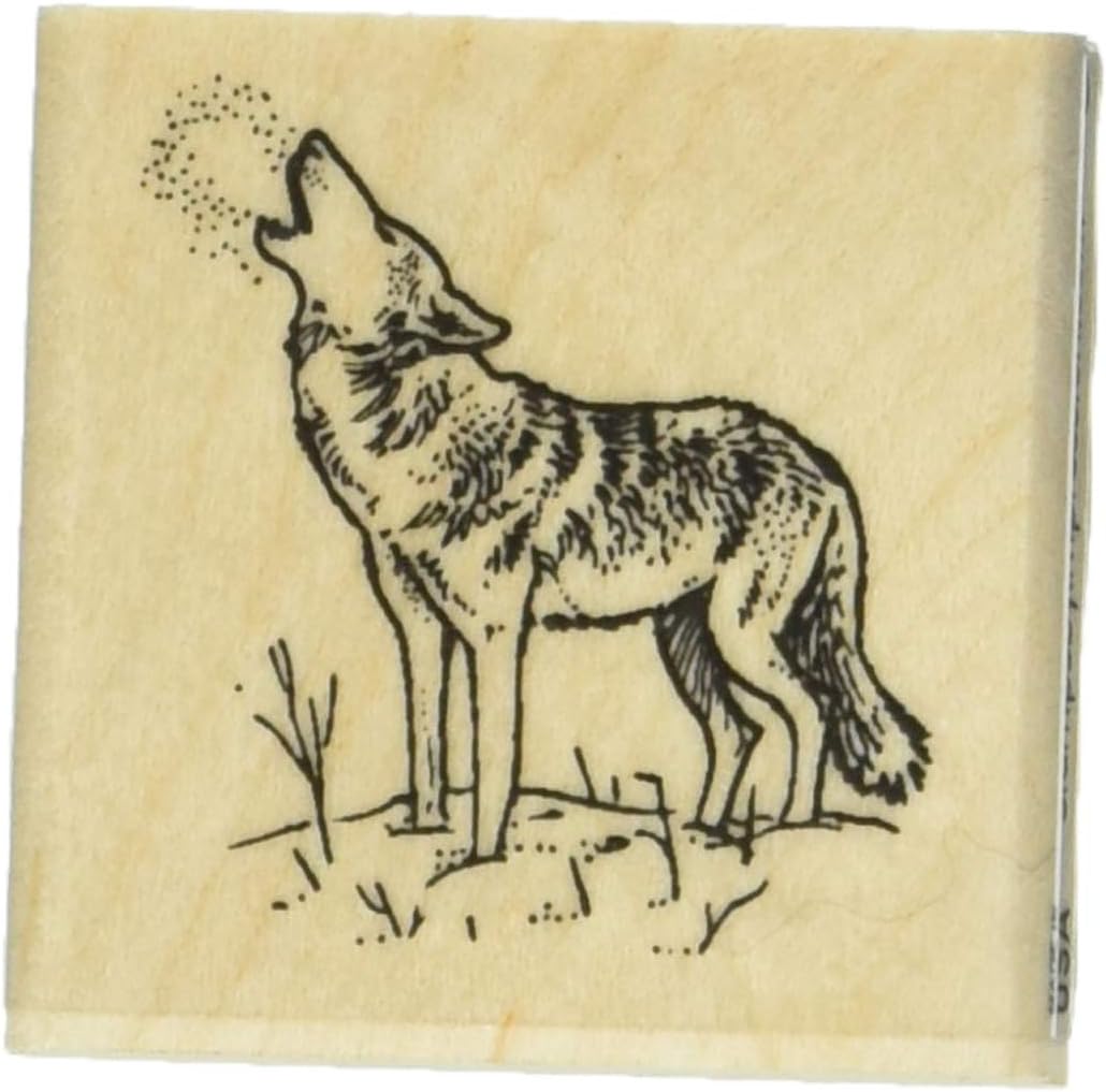 Stamps by Impression Wolf Rubber Stamp Arts, Crafts & Sewing