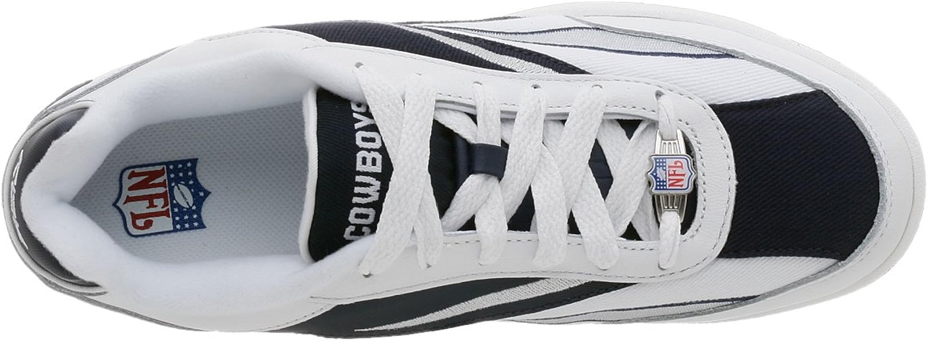 Reebok nfl dallas cowboys slippers mens Clearance