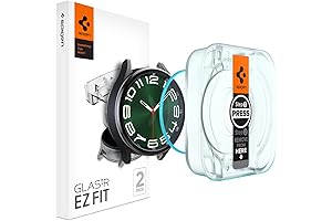 Tempered Glass Screen Protector for Galaxy Watch 6 Classic (47mm) - [GlasTR...