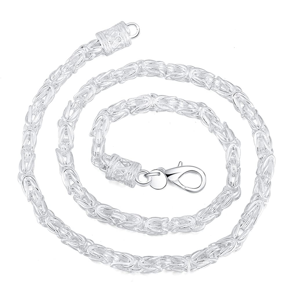 Collier chaîne de Robinet 5mm en Finition Miroir Durable de 20 Pouces - 6