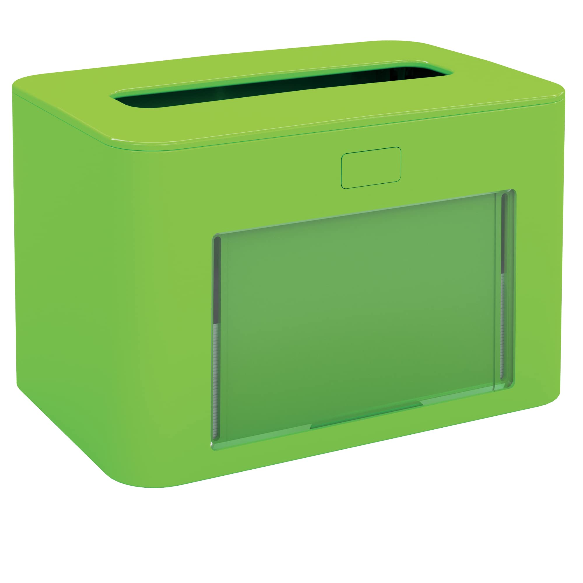 Dispensador personalizable verde lima para servilletas intercaladas Papernet