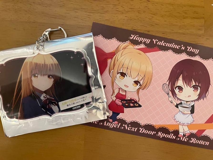 お隣の天使様　椎名真昼　キーホルダー　ポストカード お隣の天使様椎名真昼キーホルダーポストカード