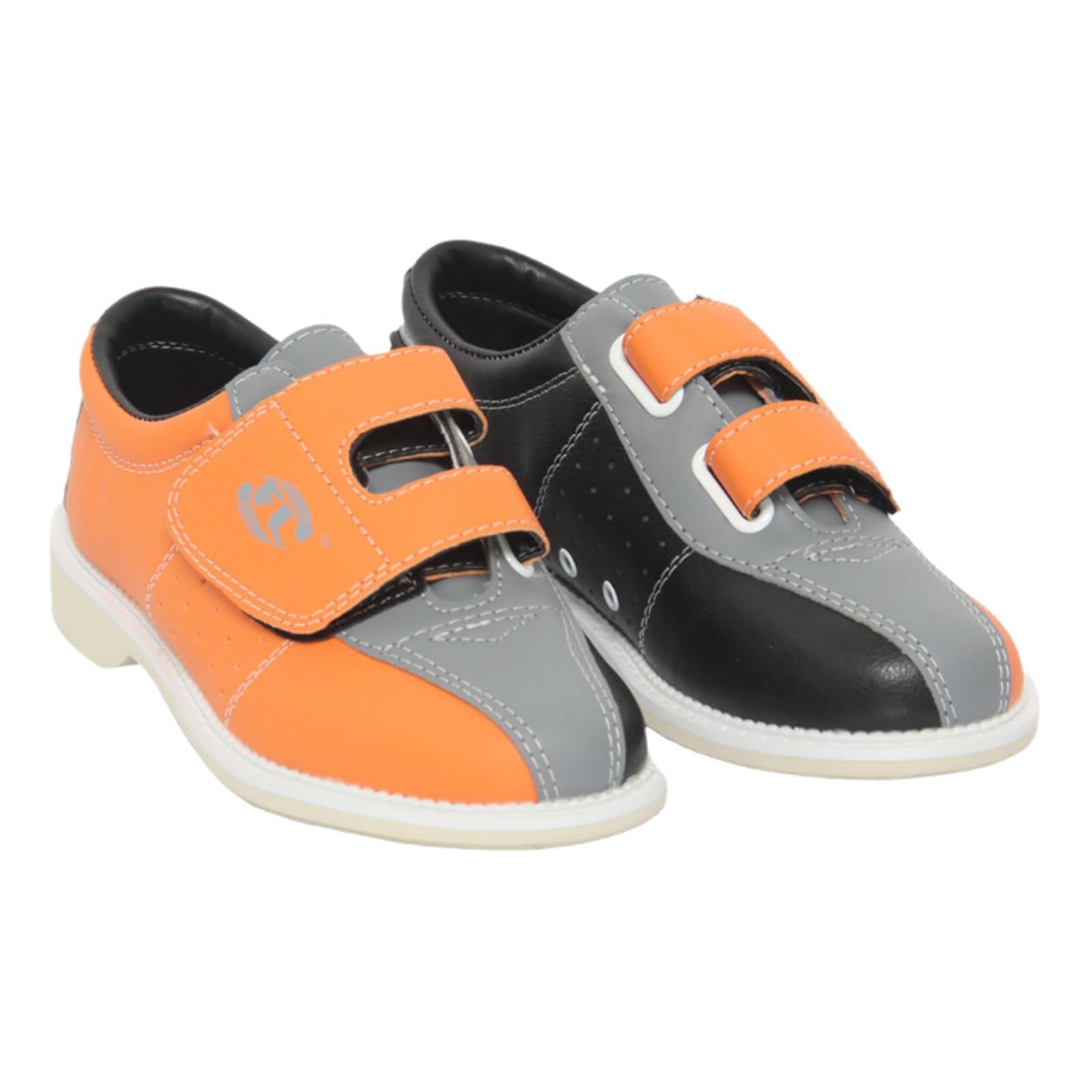 Scarpe da Bowling Leggera,Scarpe da Bowling in Pelle,Scarpe da Allenamento per Bowling,Sport Scarpe da Bowling,Unisex,Antiscivolo Traspirante,Autoadesive,per L'Interno All'Aperto