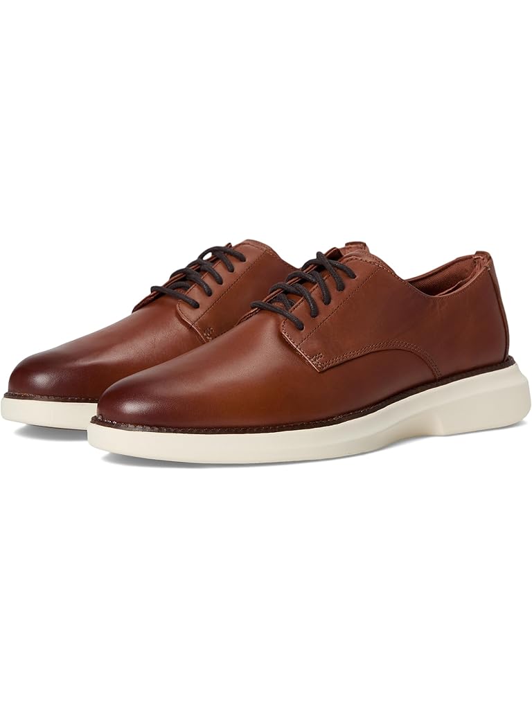 Brown Cole Haan Grand Shadowlite Plain Toe Oxfords