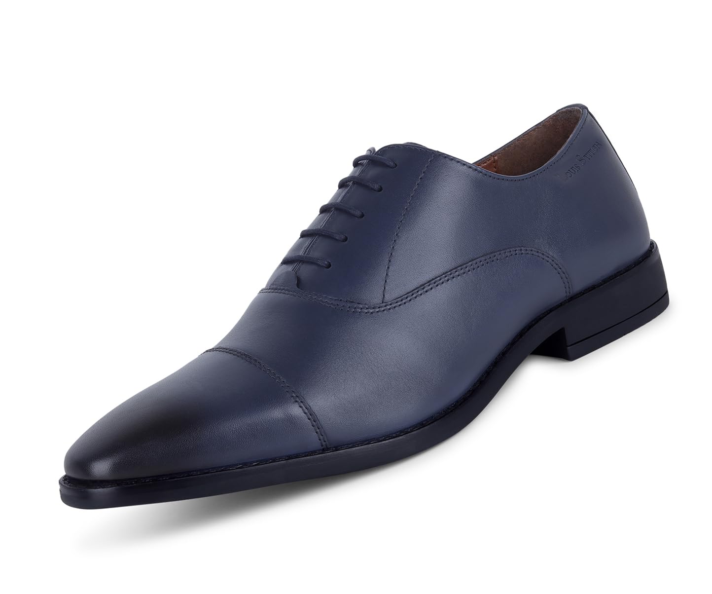 louis stitch Italian Crust Leather Formal Shoes for Men | Laceup Derby Style | Comfortable and Versatile for Business, Casual (LSNRXCTBU)-picture-23