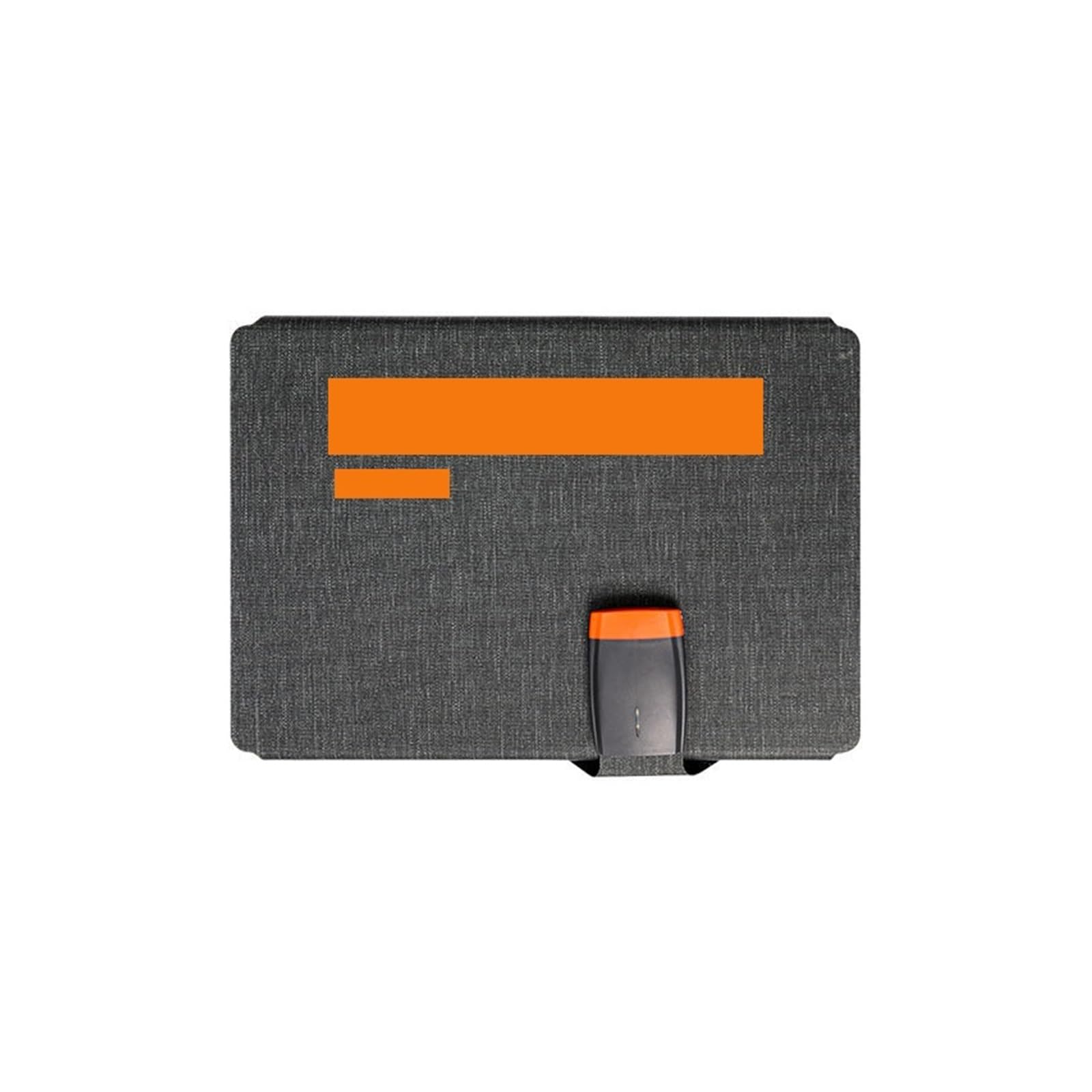 Panneau solaire pliable 15 W-56 W Panneau solaire portable adapté aux camping-cars, remorques, camping Silicium monocristallin ETFE haute efficacité étanche et résistant aux intempéries(GSC21-21W)