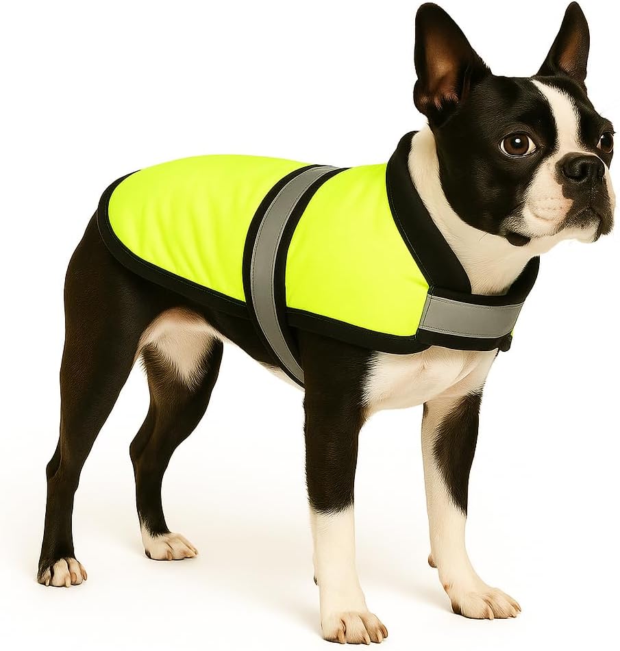 Flamingo WINTER COAT EISBÄR FLUO YELLOW 35CM