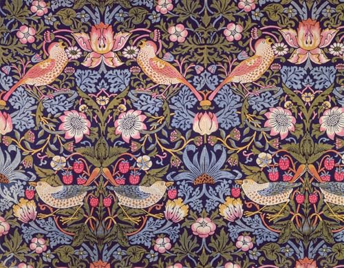 Pinturas de William Morris para Salón Cuadro de Tela Elegante 60x90cm