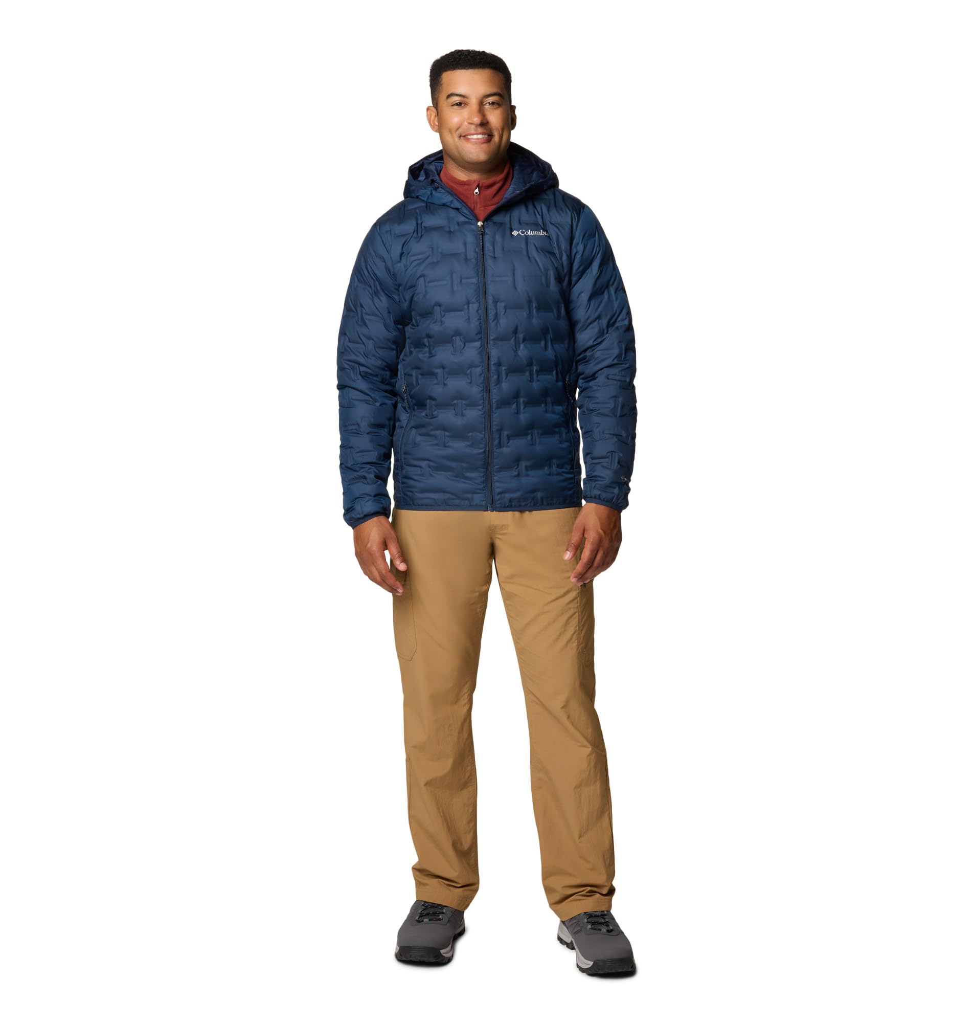 Columbia Delta Ridge Ii Down Hooded Jacket Delta Ridge II Doudoune à capuche Homme (lot de 1)