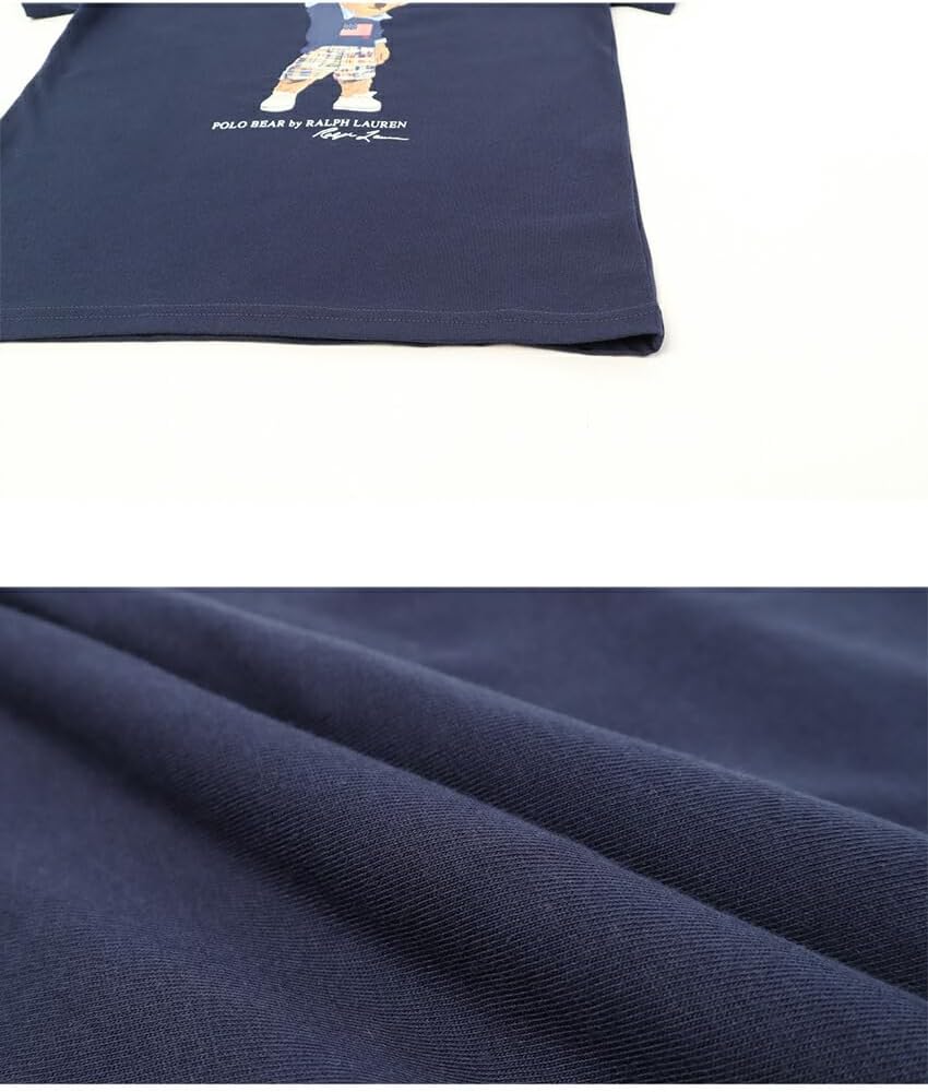 RALPH LAUREN] [ポロ ラルフ ローレン] コットン ジャージー ベア グラ 【クラシックバットマンロゴ】 ストリート 322979103