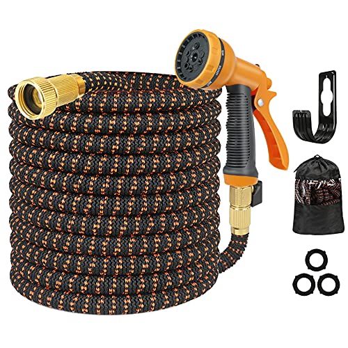 Garden Water Hose 100ft - Lightweight and Kink Free Expandable ...