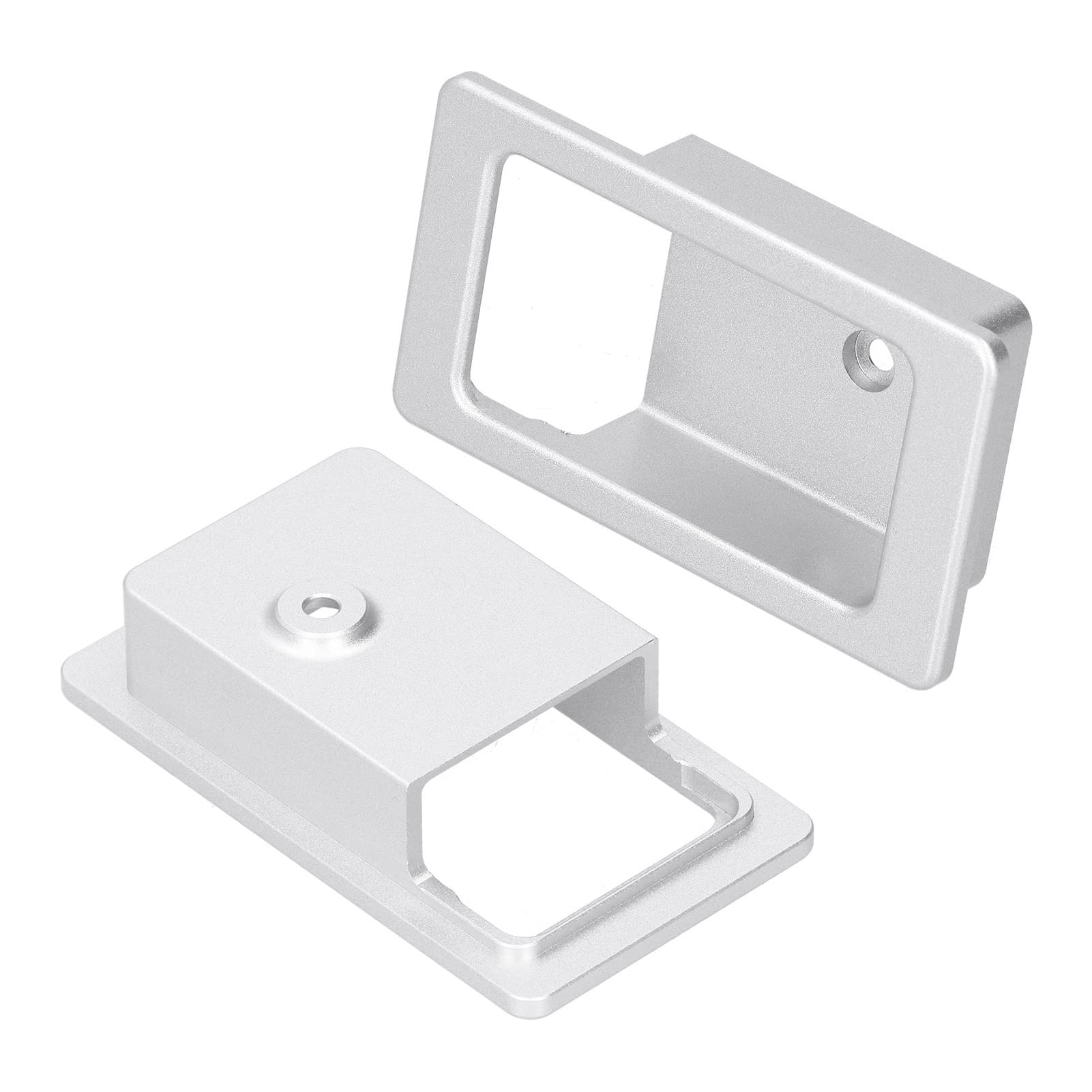 2Pcs Maniglia Interna della Porta Ciotola Tirare in Lega di Alluminio di Ricambio per Land Rover per Defender 2004‑ 2013 2014 2015 2016 2017 2018 Auto Maniglia Portiera Interna