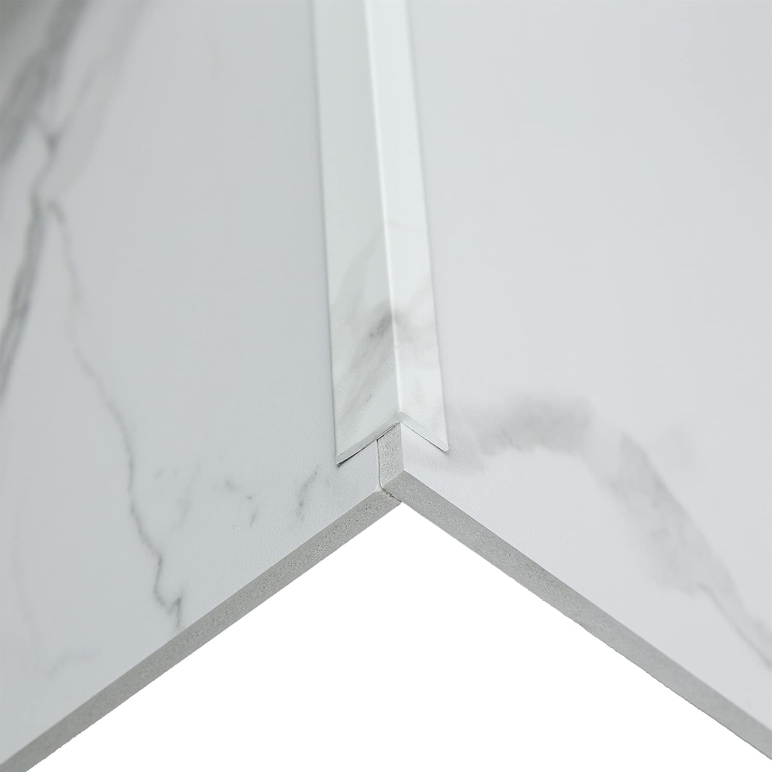 Palisade 94 in. Vinyl Trim Kit in Carrara Marble