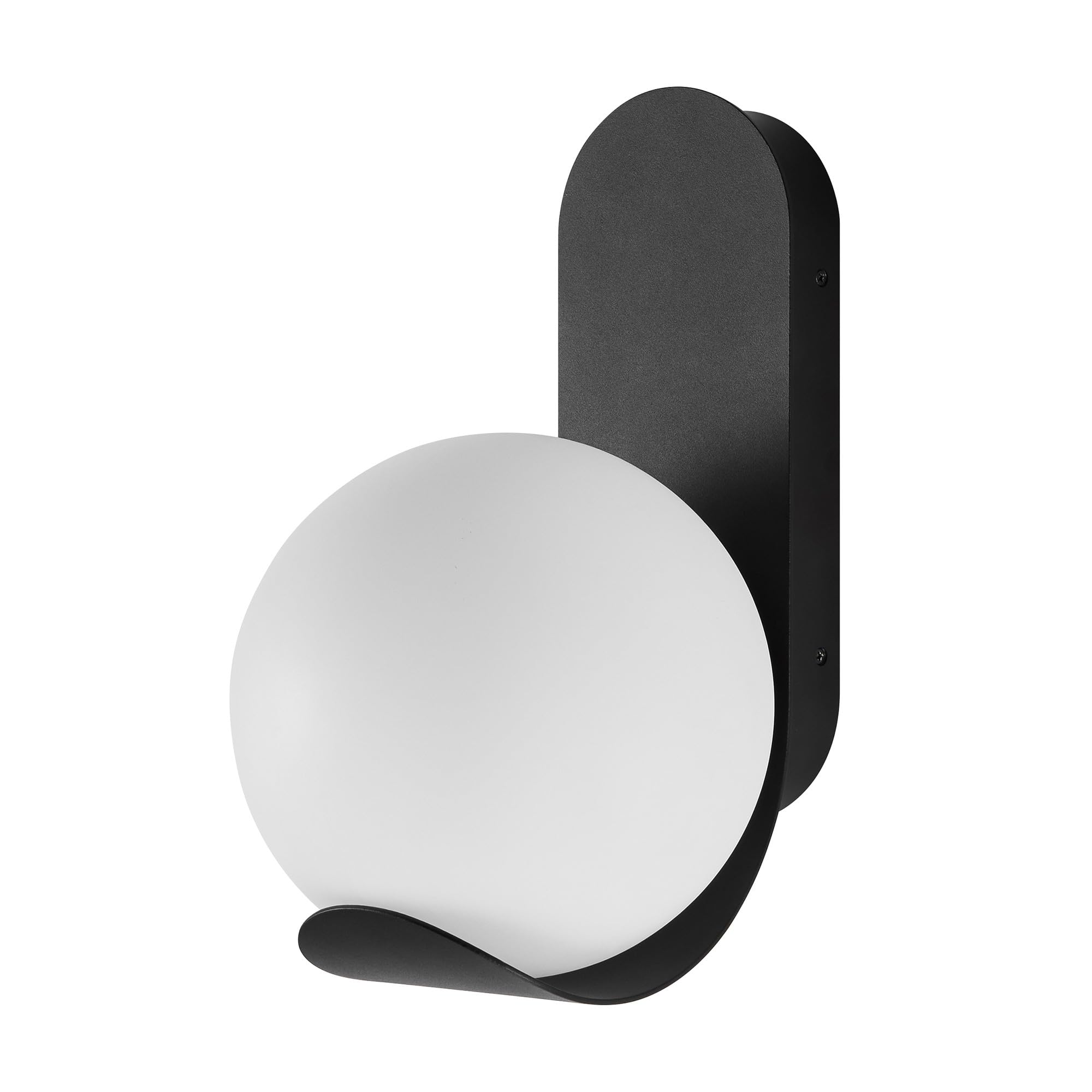 Nordlux DALIUS Wandleuchte Schwarz – Art-Déco Außenlampe IP44, E27 Fassung, nach oben/unten montierbar, 220–240V, für Terrasse & Eingang, Kunststoff & Metall, 30,5 cm Höhe