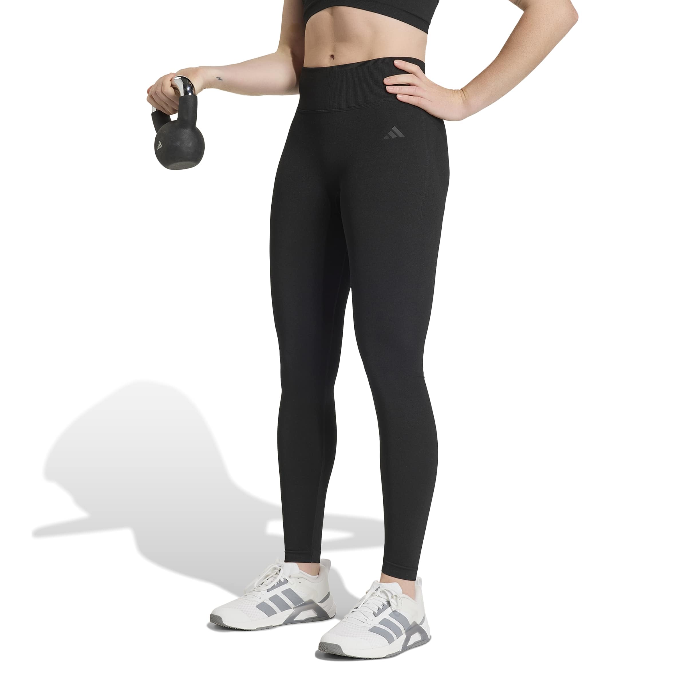 adidas Workout Essentials Knit Scrunch 1/1 Leggings - Rajstopy Kobiety