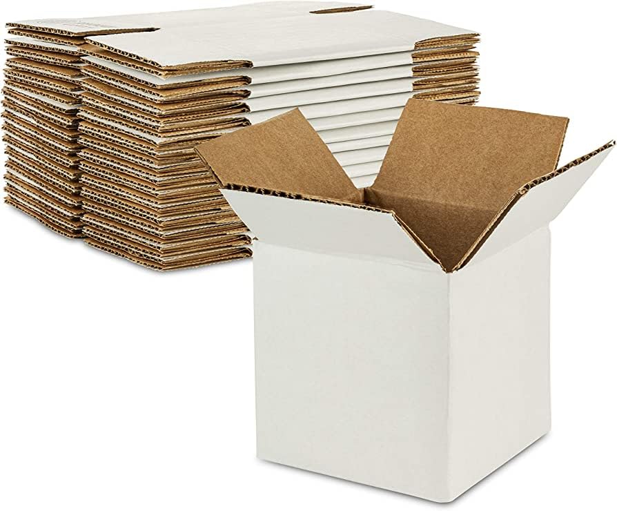 Varda 3 Ply White Boxes | (LXBXH) 6X4X5 Inches | 25 Piece | Shipping/Moving storage etc. (B0CTHMLKGQ) Amazon Price History, Amazon Price Tracker