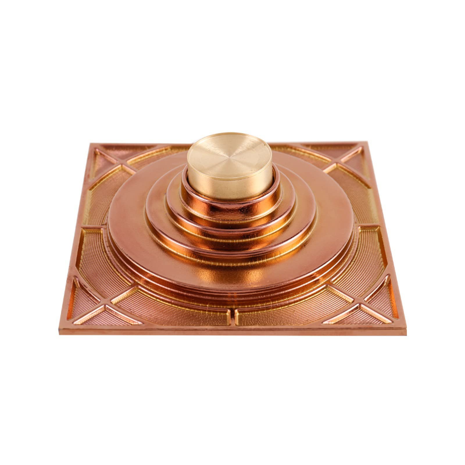 Cuadrado De Desagüe De Piso Todo El Desagüe De Piso De Cobre 15x15 Desagüe del Piso del Baño Lingge Desagüe del Piso De La Cocina Todo El Desagüe del Piso De Cobre Drenaje De Piso De Alto Estándar G