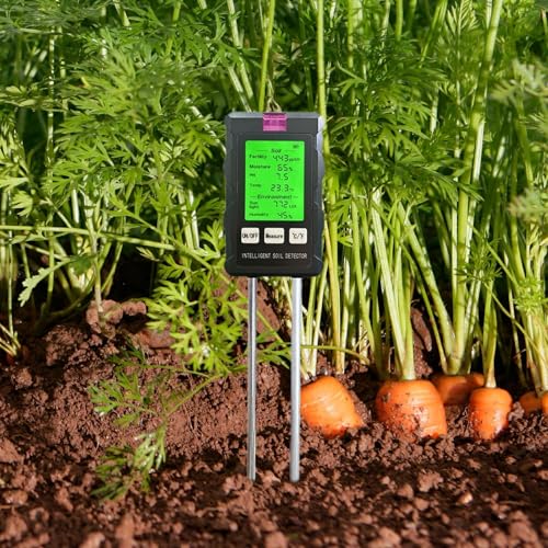 Testeur de pH de sol numérique avec écran LCD rétroéclairé - 3
