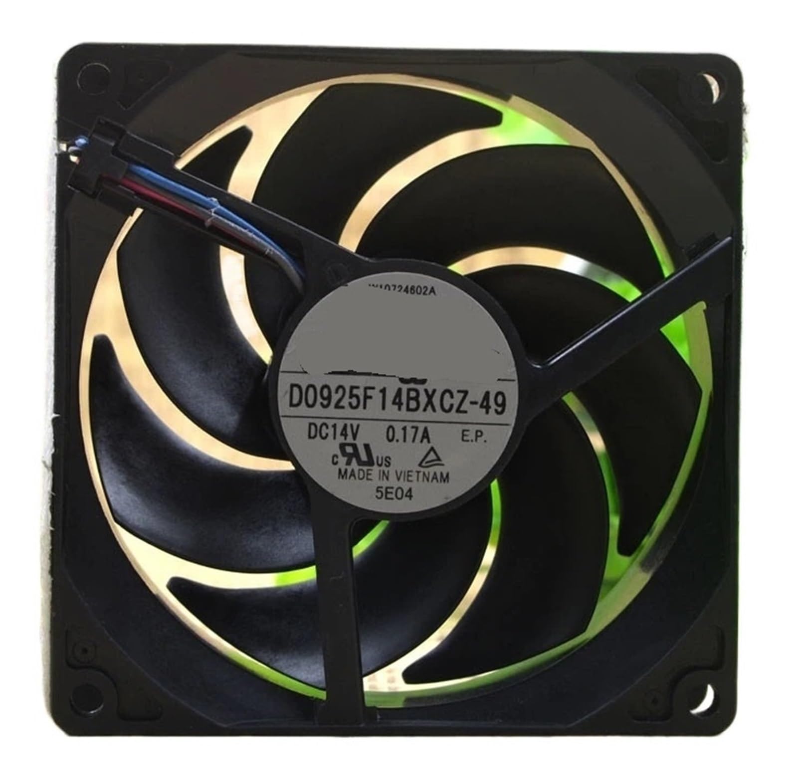 LZIKKGKI D0925F14BXCZ-49 9CM 14V 0.17A Fan