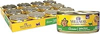 Vista 26 de Wellness Complete Health - Comida húmeda para gatos adultos con salsa, natural, rica en proteínas, sin granos, 3 onzas, paquete de 12