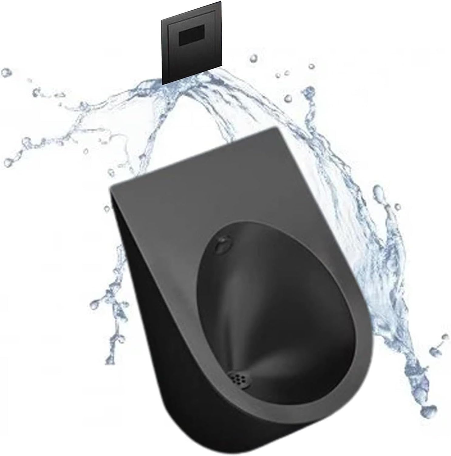 Orinatoio con sensore intelligente a parete in acciaio inossidabile 304 - Design verticale compatto per servizi igienici pubblici con scarico automatico e soluzione igienica