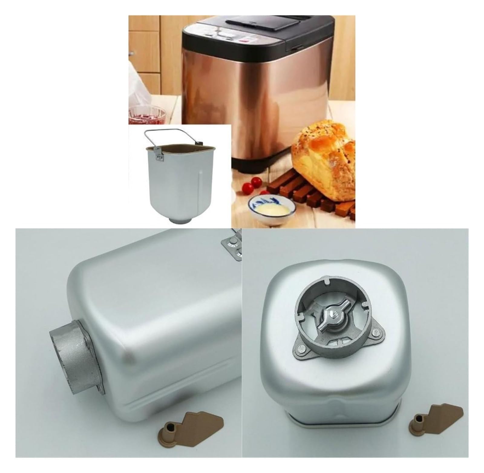 Piezas Internas Del Fabricante Del Material Metálico De Los Accesorios De La Máquina Del Pan, Incluso Calefacción