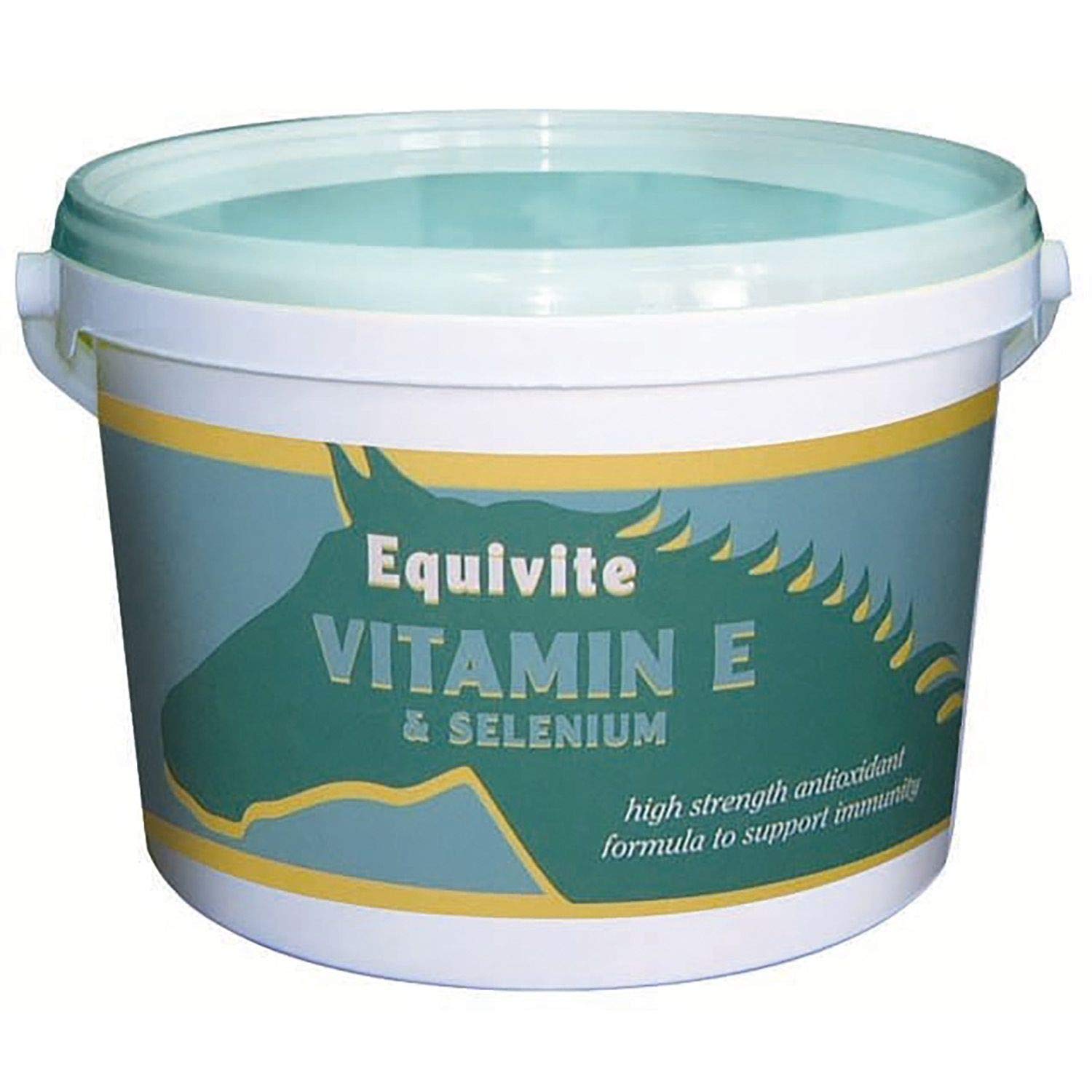 EQUIVITE Vitamin E & Selenium Horse Supplement 3kg - Antioxidants to Support Muscle & Immune Health - Suitable for Performance & Breeding Horses