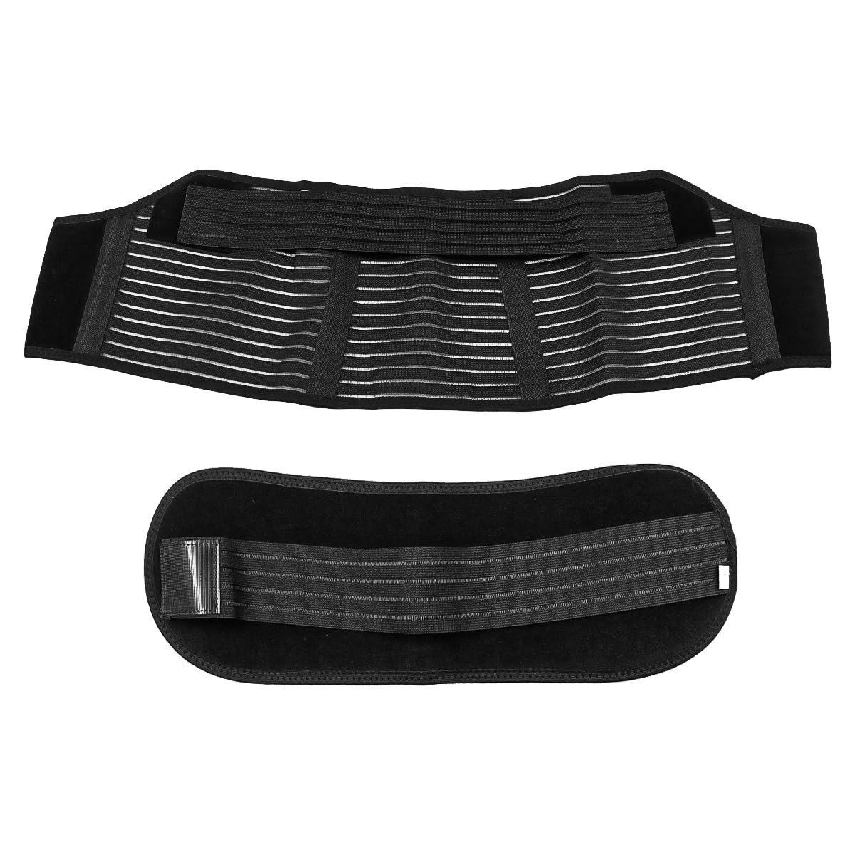 Cintura per maternità Cintura di Supporto per Gravidanza Supporto per la Schiena Lombare Fascia per la Vita Tutore per Pancia Regolabile Protezione(Nero-L)