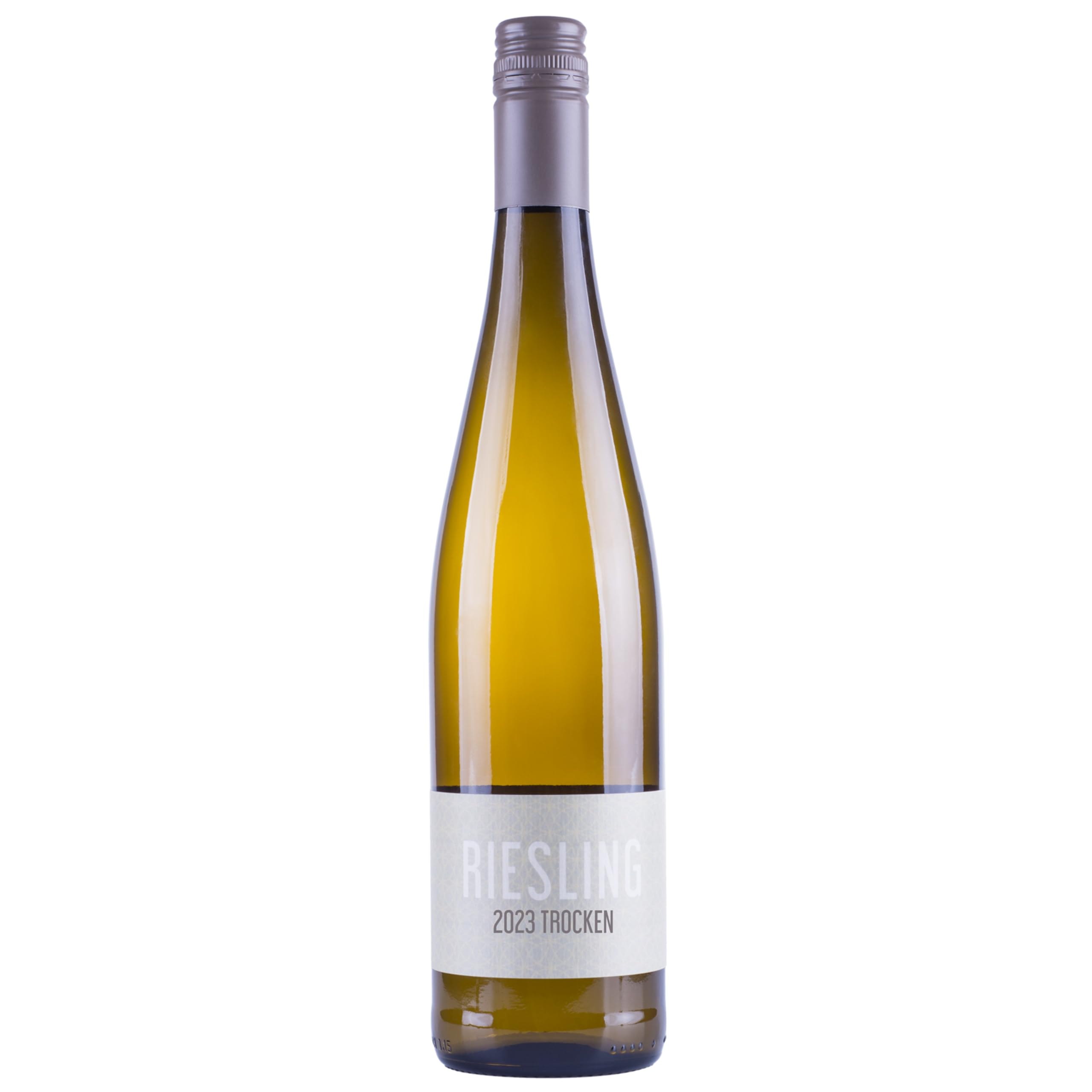 Nehrbaß - “Riesling 2023” - Weißwein trocken 1 x á 0,75 Liter - Qualitätswein - Vegan - Aus Deutschland (Rheinhessen) - mit Schraubverschluss