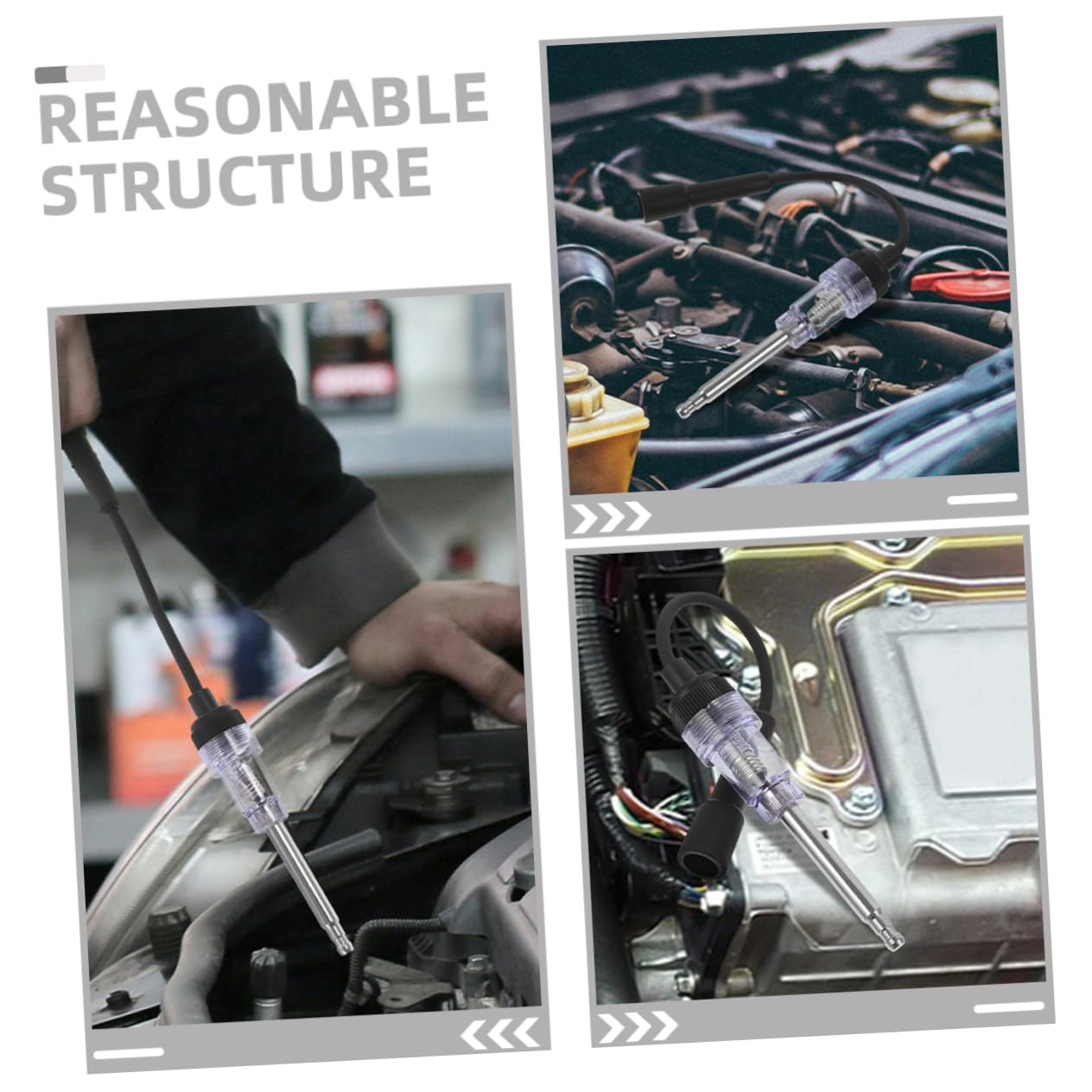 5sets Prüfung Werkzeug Automotive Inline Zündung Checker 2 Stücke * 5