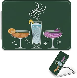 Small Mirror Fresh Drinks Green Stars Circles...