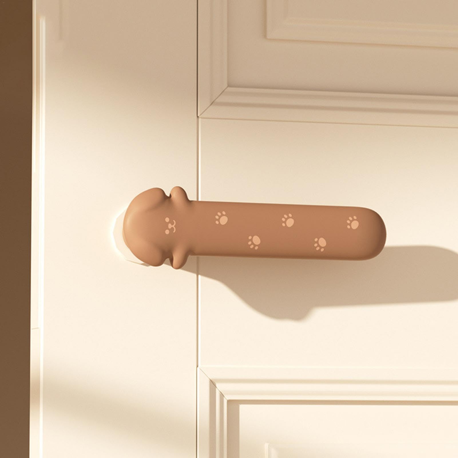 Coperchio di protezione per maniglia della porta, coperchio maniglia della | della porta, copertura protettiva in silicone morbido per maniglia della porta, copertura per maniglia del cuscino per