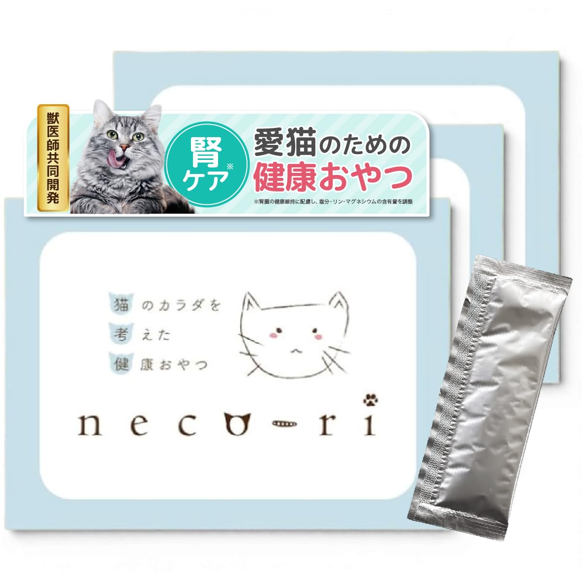 Amazon.co.jp: neco-ri（ねこり）猫用 健康おやつ ペースト カツオ
