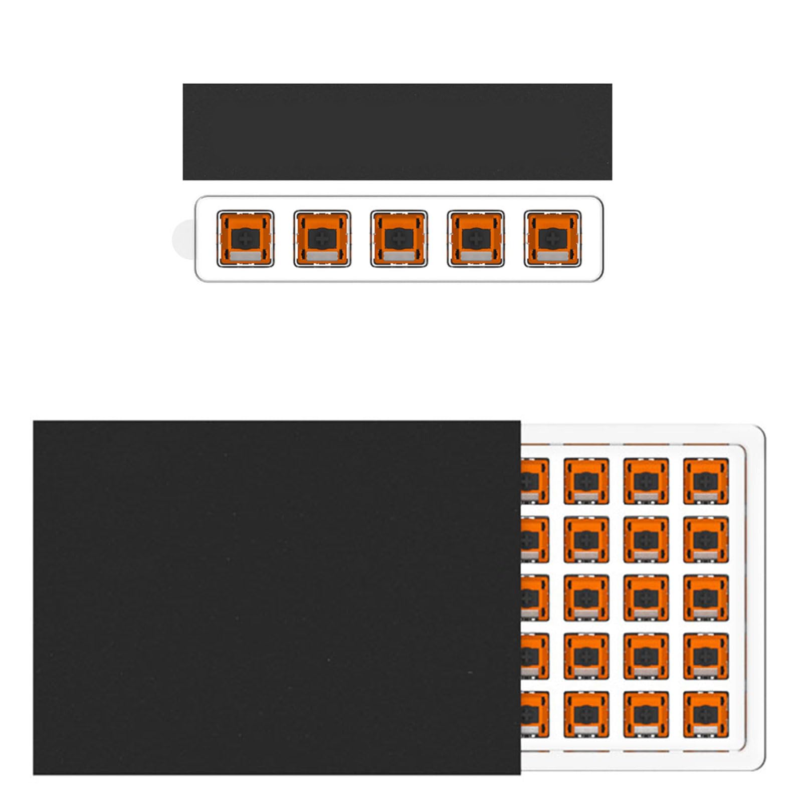 Mecanismo de transmisión HE de reducción de ruido para múltiples periféricos de computadora, modulares, ejes