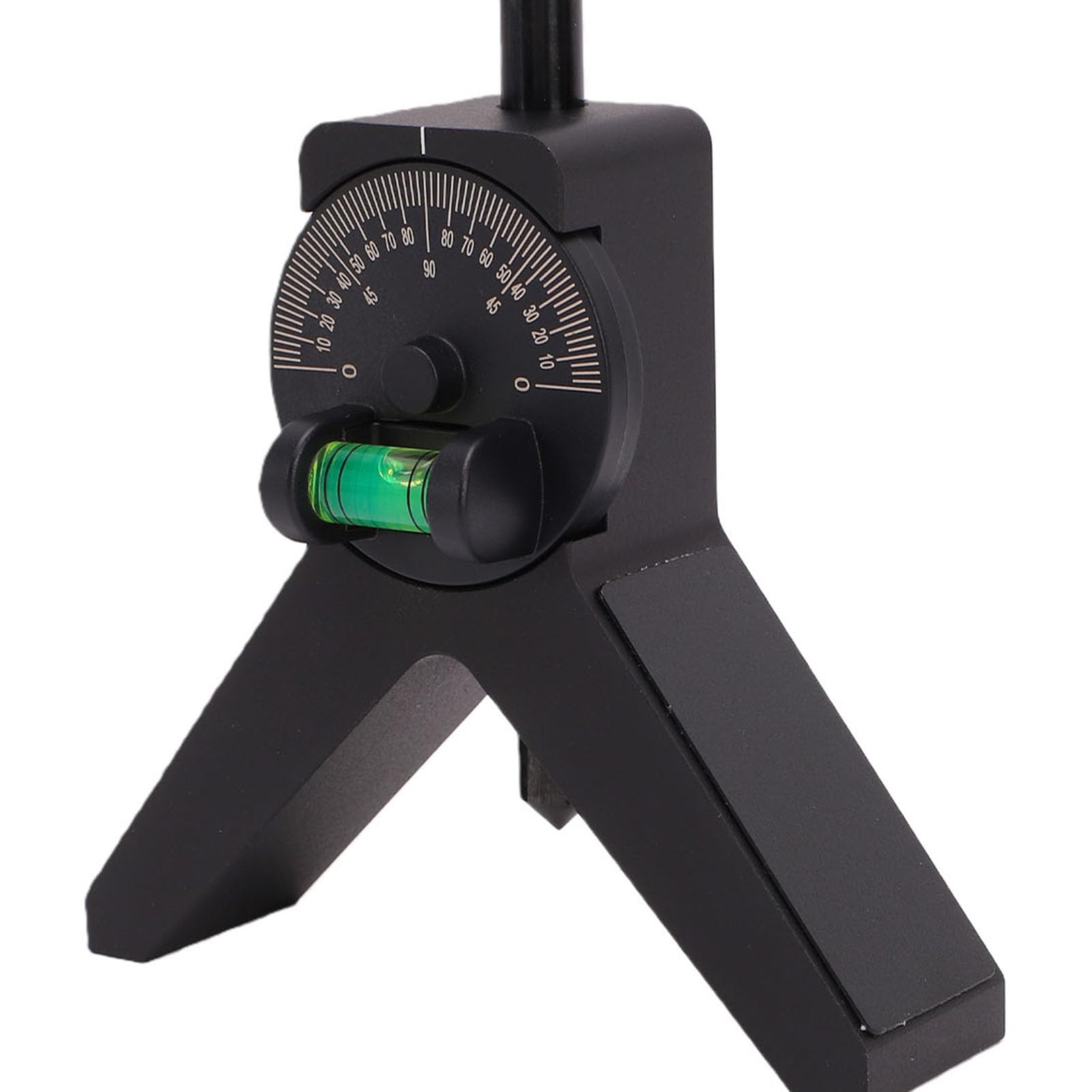 Rohrmittelpunktsucher, ortungsgerät und -markierer aus Verdickter Aluminiumlegierung mit Winkelmesser mit Dosenlibelle für Rohrinstallateure, Schweißer, Heimwerker und Hei (S)