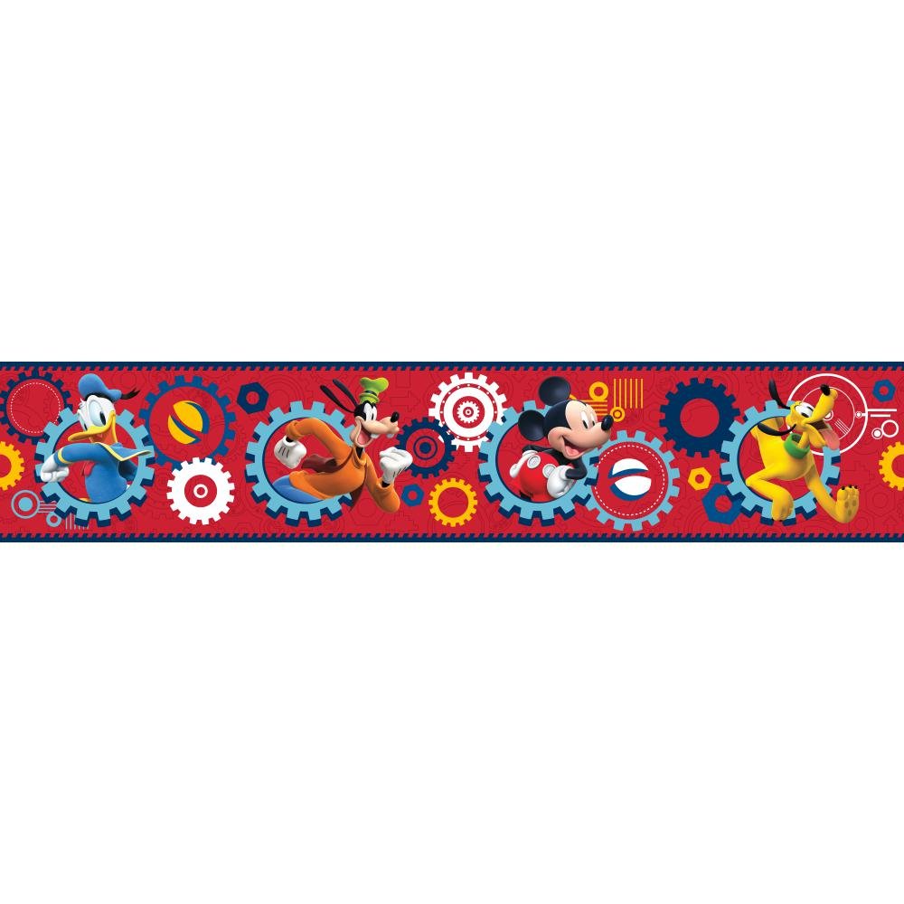 Frise Disney Clubhouse Capers York pour décorer une salle de jeux de gamin