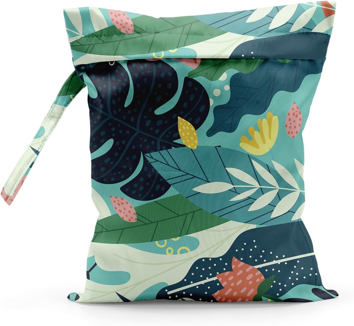 Wet Dry Bag Wet Bags for Swimsuits Waterproof Cloth Diaper Bags for Baby