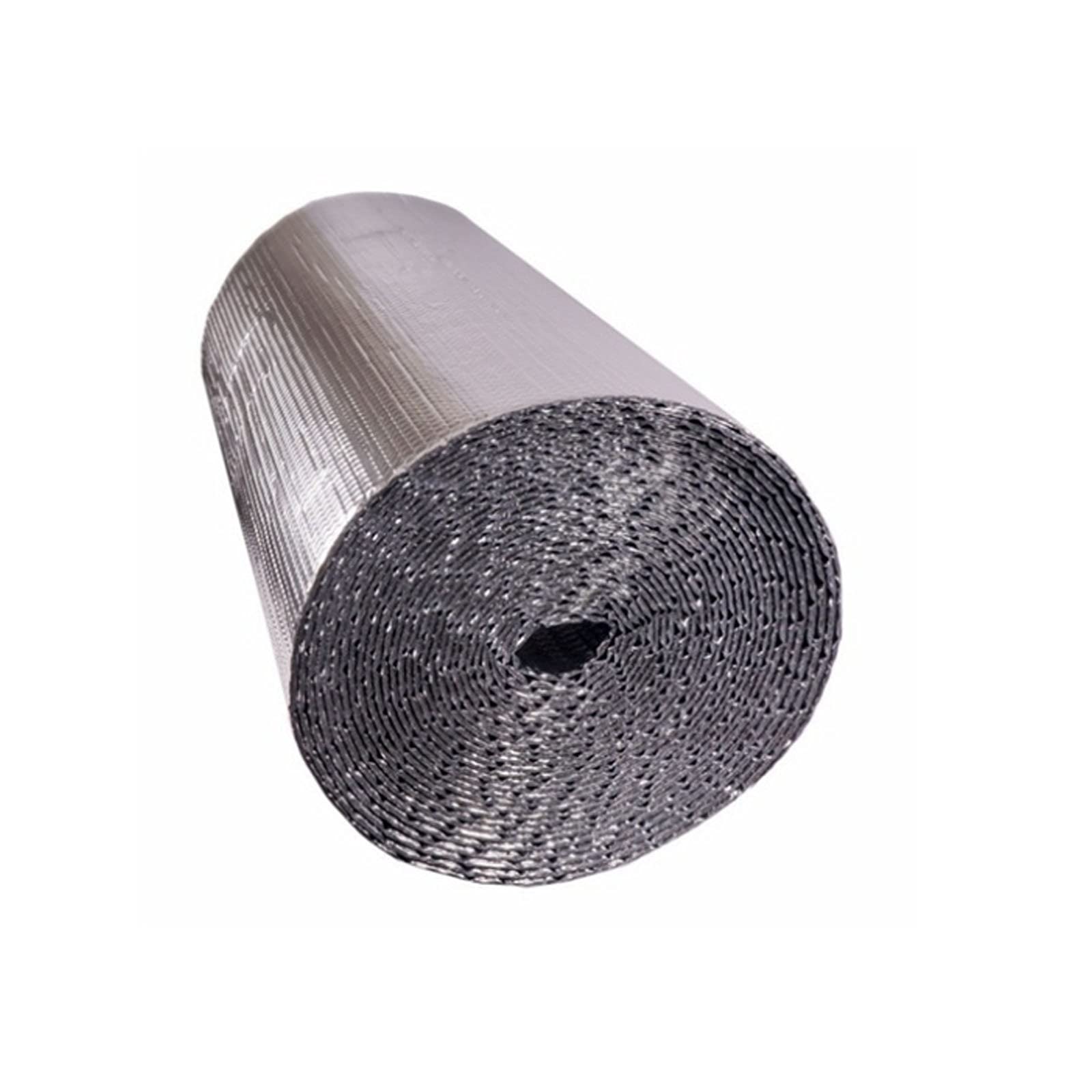 5mm Espesar Doble Aluminio Aislante Térmico Reflexivo Aislamiento Térmico Multicapa para Frío Y Calor Loft Techo Attic Wall Garaje Cobertizos, Caravanas,Botes,Casas De Mascotas Y Gar(Size:2m*4m)