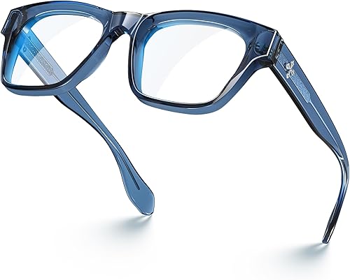 VISOONE Elegante montura en varios colores con bloqueo de luz azul para hombres y mujeres BONA