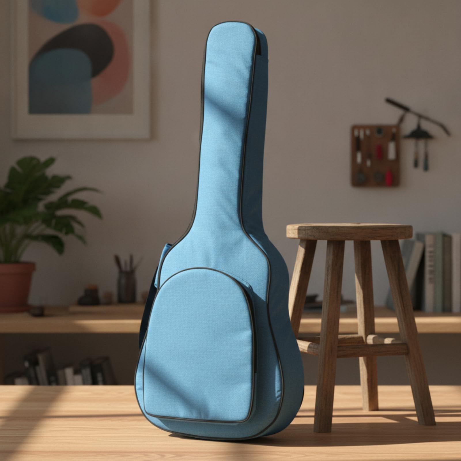 Harilla Rembrrée Imperméable Étui Acstique Ergonomique Gig Bag pr Musicie,