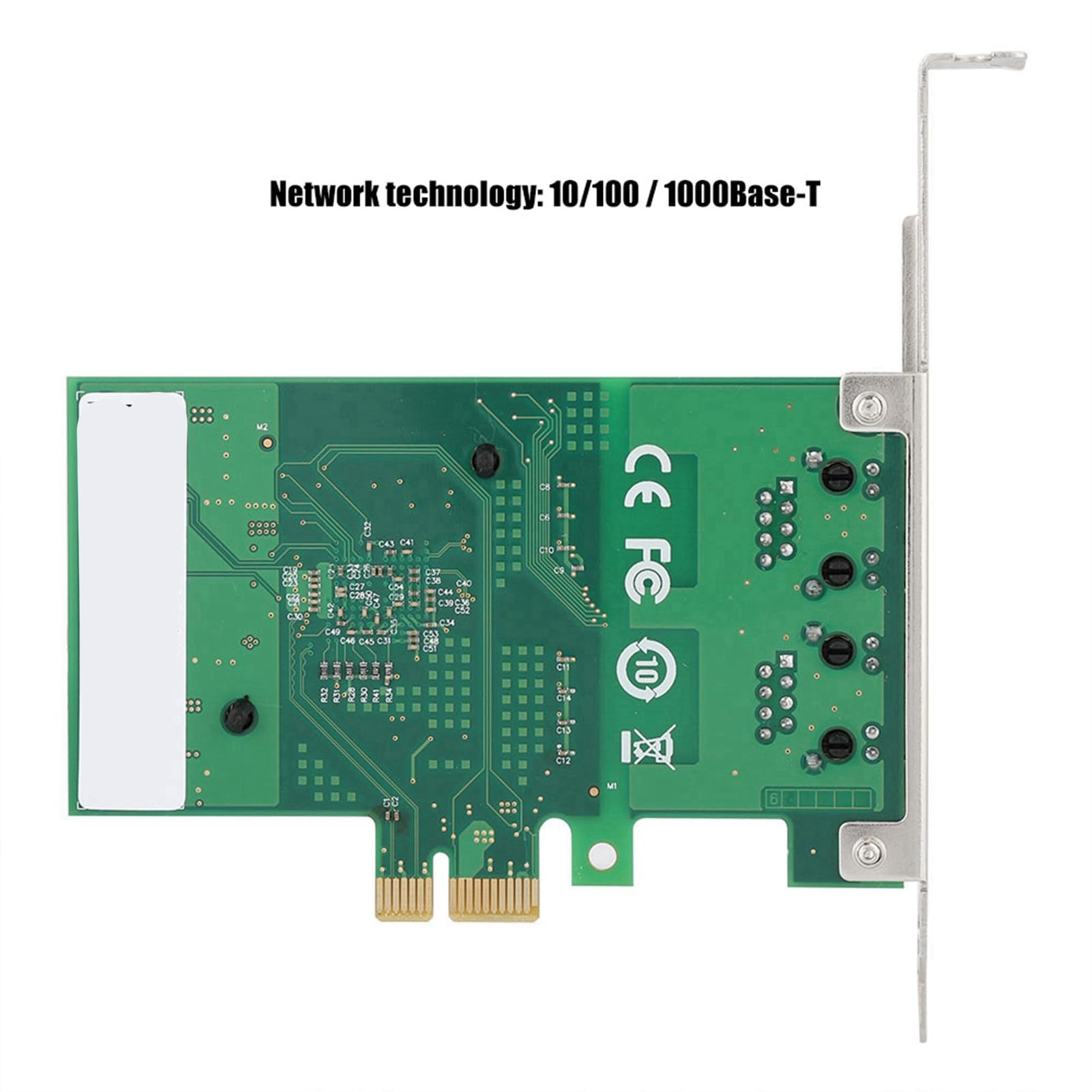 Carte Réseau PCI-E, Double Port I350-AM2 1 Gbit/s