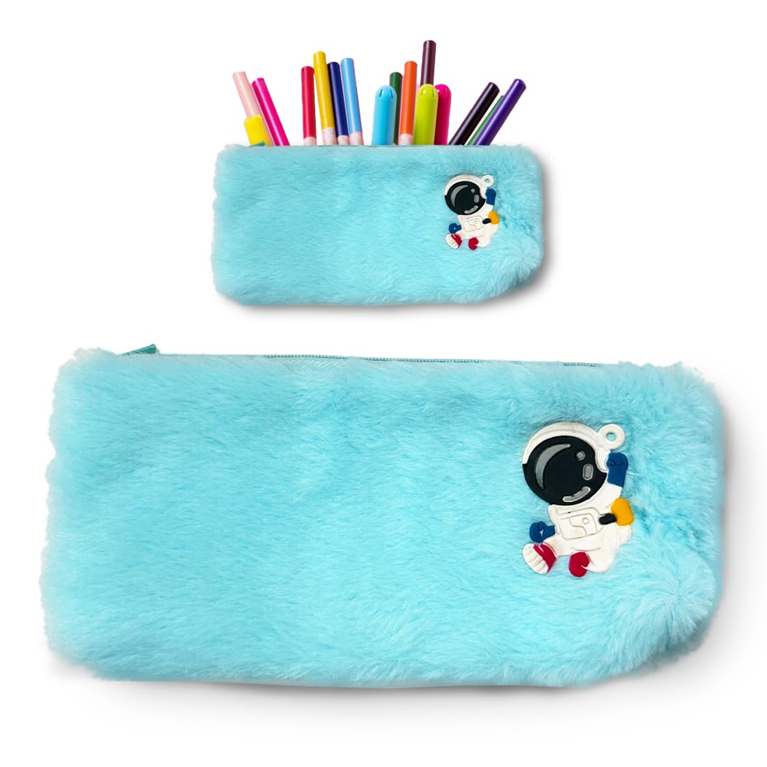 Wembley Stationary Pouch Space Theme Soft Fur Pouch Multipurpose Pencil Case for Girls Zipper Closer Storage Bag Travel Pouch, Best Return Gift - Pack of 1 (B0CSFSGJ2H) Amazon Price History, Amazon Price Tracker