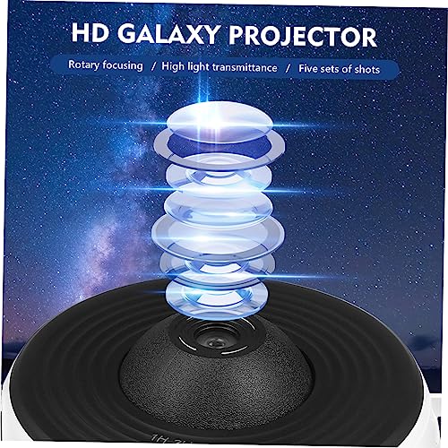 Proyector de estrellas nocturno con cable USB y 12 discos de película para techo 4