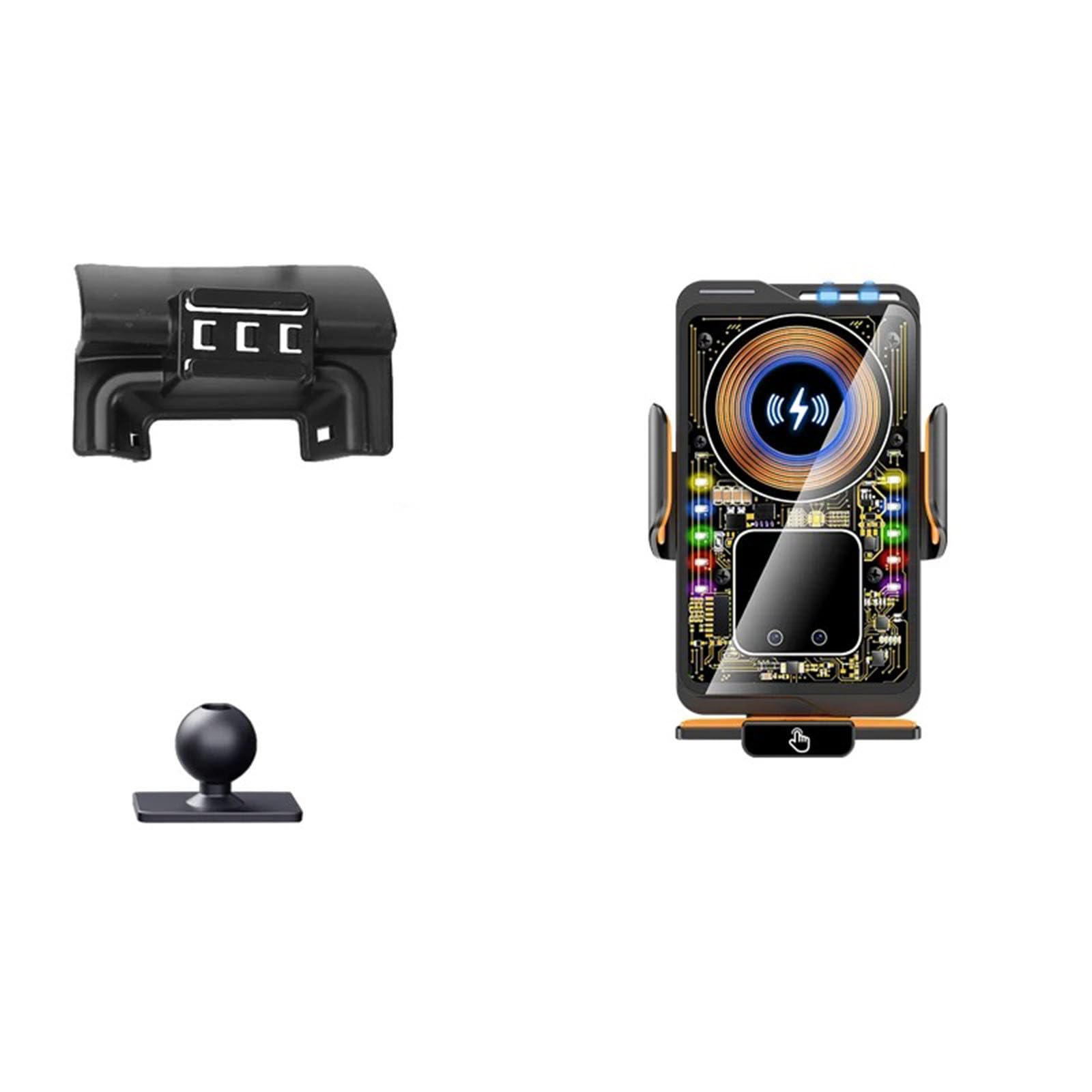 MOGFLMAN Car Phone Holder for Volvo XC60 2022-2024, LHD Car Phone Holder