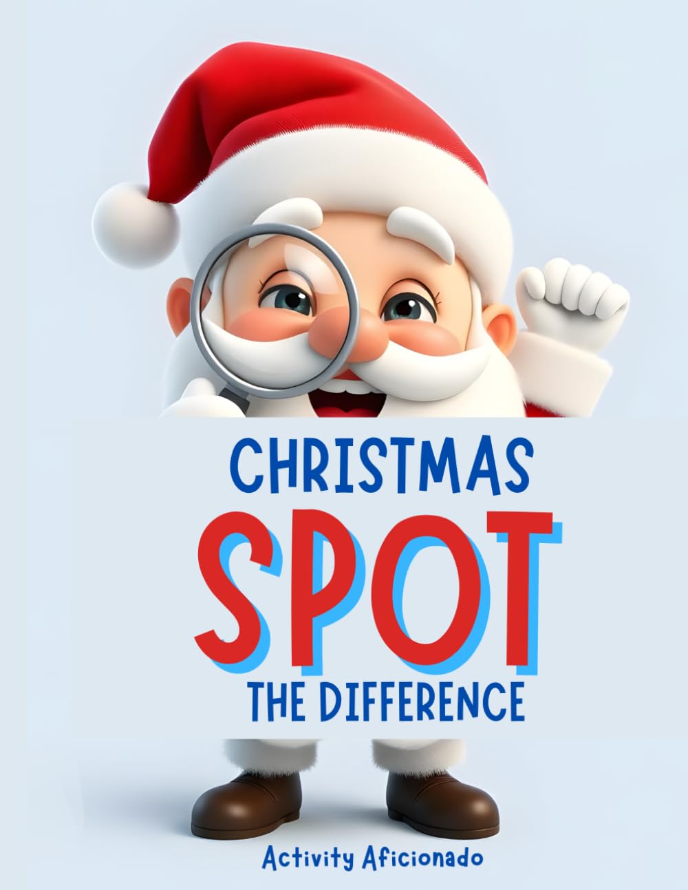 Christmas Spot the Difference Book for Kids Ages 4-8: 32 Fun Holiday Puzzle Challenges to Improve Focus | Perfect Christmas Activity Gift for Children
